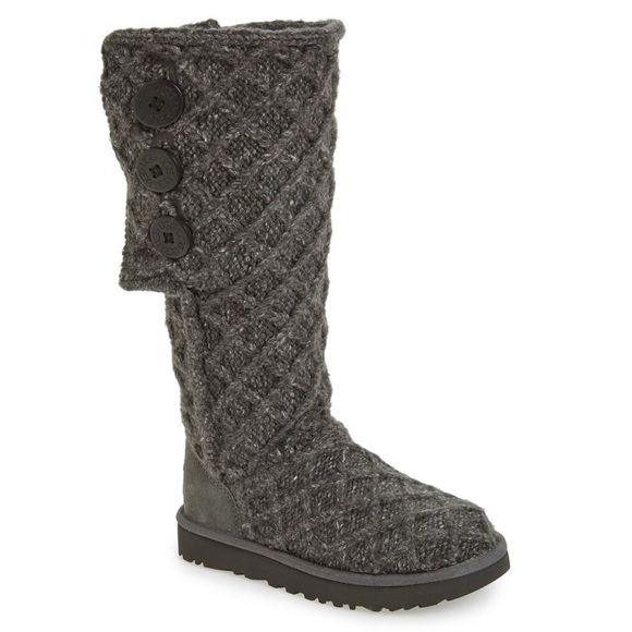 UGG Shoes - NWT UGG Lattice Cardy Knit Boot Shoes Size 10